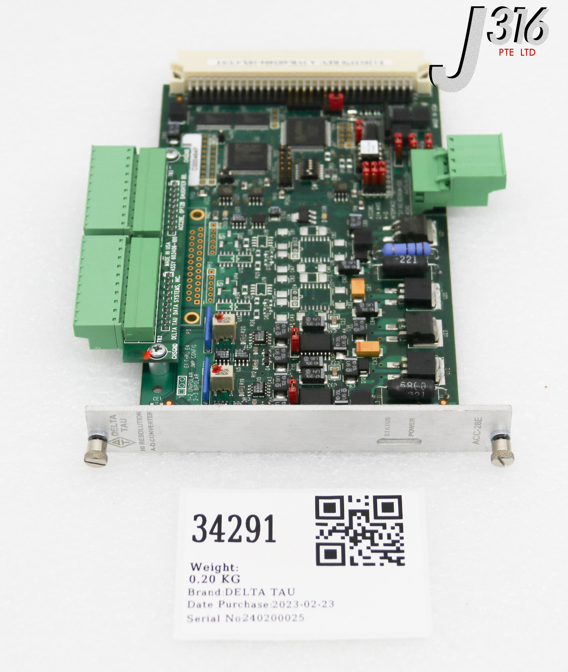 その他 sold out 34291 DELTA TAU PCB, ACC28E, 2/4 AXIS A-D I/F, 603406-100